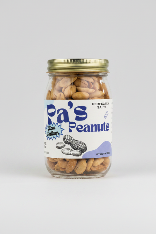 Pa's Peanuts - Low Sodium