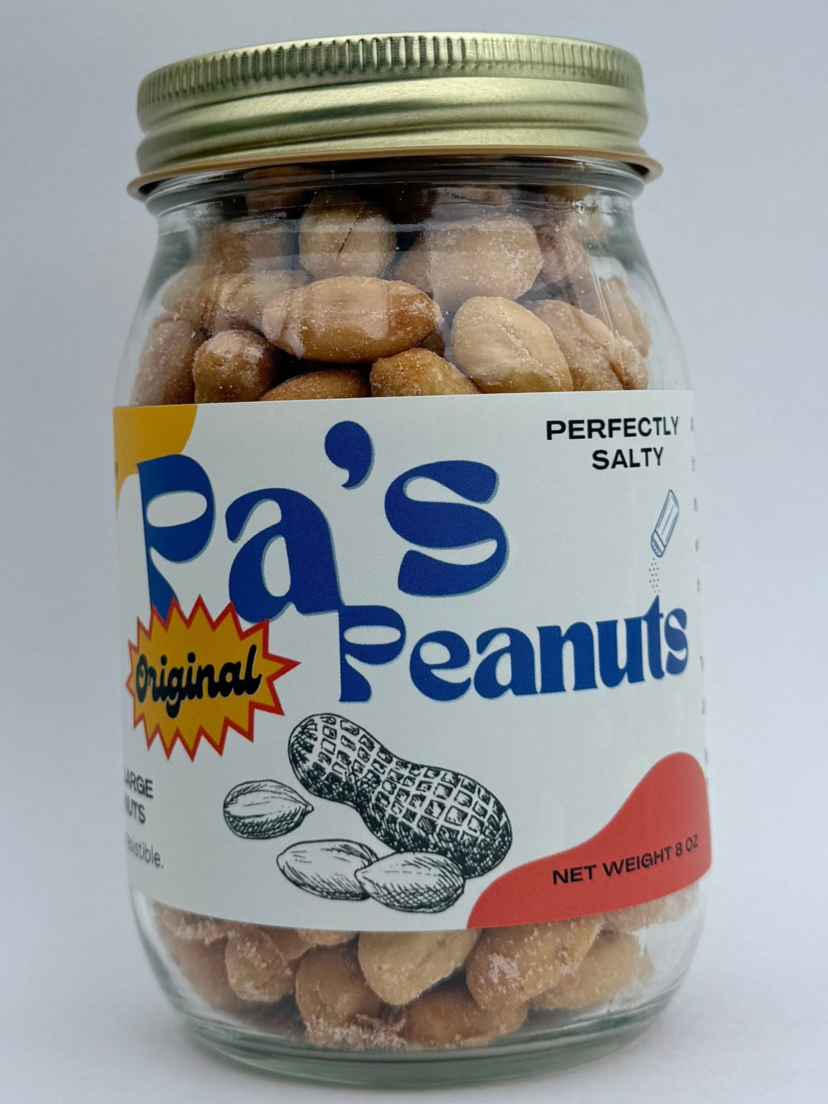 Jar of Pas Peanuts